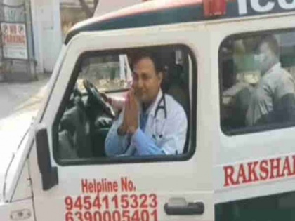 Candidate arrived by ambulance to fill the form, know the full story | UP Election 2022: पर्चा भरने के लिए एबुलेंस से पहुंचा प्रत्याशी, जानिए पूरा किस्सा