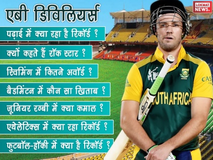 De Villiers Announces Retirement from Cricket, Know All About and Interesting Facts AB | डिविलियर्स को ये बातें बनाती हैं सुपरमैन, क्रिकेट के अलावा इन 10 अन्य खेलों में भी हैं सुपरहिट