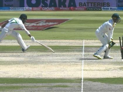 Australia v Pakistan Abdullah Shafique run out Mitchell Swepson makes mark international cricket outstanding fielding see video | Australia v Pakistan: 13 साल बाद पाकिस्तान के खिलाफ डेब्यू, मिशेल का कमाल, शफीक को किया रन आउट, देखें वीडियो