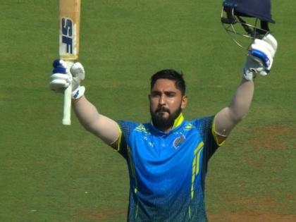 Rajasthan vs Tamil Nadu Vijay Hazare Trophy Pre Quarterfinal Who Is Abhijeet Tomar 125 balls 111 runs 12 fours 4 six live score Rajasthan won by 19 runs see video | Rajasthan vs Tamil Nadu Vijay Hazare Trophy Pre Quarterfinal: तमिलनाडु पर भारी तोमर?, 125 गेंद, 111 रन, 12 चौके और 4 छक्के, राजस्थान 19 रन से जीता