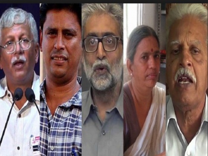 bhima koregaon violence: Arrested 5 activities demand SIT investigation | भीमा-कोरेगाँव मामला: गिरफ्तार किए गए पॉंचों बुद्धिजीवियों ने की एसआईटी जांच की मांग