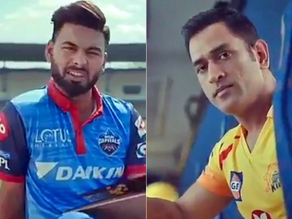 IPL 2019: Rishabh Pant Challenges MS Dhoni in IPL Promo ad | Video: IPL से पहले ऋषभ पंत ने एमएस धोनी को किया चैलेंज, ऐसा था कैप्टन कूल का रिएक्शन