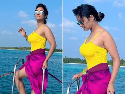 टीवी की 'नागिन' अदा खान ने दिखाई कातिल अदाएं, तस्वीरों में देखें सिजलिंग अवतार टीवी की 'नागिन' अदा खान ने दिखाई कातिल अदाएं, तस्वीरों में देखें सिजलिंग अवतार