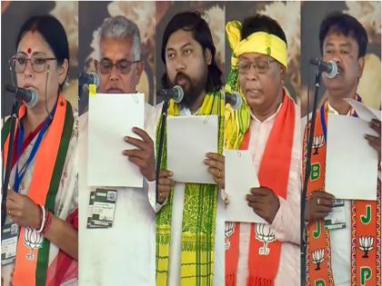 अग्निमित्रा पॉल से लेकर दिलीप घोष तक: सुवेंदु अधिकारी के साथ मंत्रिमंडल में शपथ लेने वाले मंत्रियों की पूरी लिस्ट