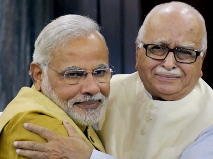 lok sabha election 2019 results lk advani congratulate Narendra Modi and Amit Shah on bjp win | बीजेपी की ऐतिहासिक जीत पर लालकृष्ण अडवाणी ने जताई खुशी, पीएम मोदी और अमित शाह को दी बधाई