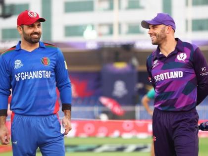 T20 World Cup Afghanistan Najibullah Zadran batting, 34 balls, 59 runs, 5 fours and 3 sixes, Rahmanullah Gurbaz attack Scotland | T20 World Cup: नजीबुल्लाह जादरान की ताबड़तोड़ बल्लेबाजी, 34 बॉल, 59 रन, 5 चौके और 3 छक्का, स्कॉटलैंड के 30 रन पर गिरे 4 विकेट