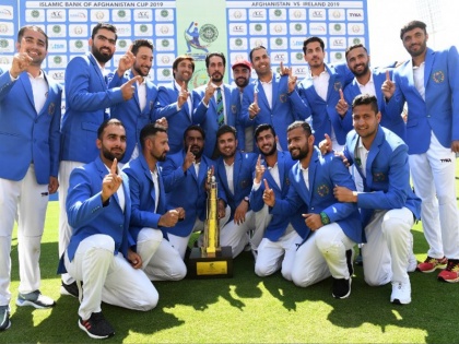Afg vs Ire, 1st Test: Afghanistan beat Ireland by 7 wicket in only test match to win series | Afg vs Ire, 1st Test: अफगानिस्तान ने आयरलैंड को 7 विकेट से हराया, दर्ज की टेस्ट क्रिकेट की पहली जीत