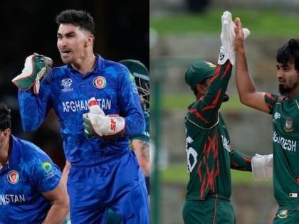 Afghanistan vs Bangladesh, 52nd Match, Super 8 Group 1 Live Score T20 World Cup 2024 Arnos Vale Ground, Kingstown, St Vincent morning 6 am update | Afghanistan vs Bangladesh T20 World Cup 2024: दो एशियाई देश में टक्कर, ऑस्ट्रेलिया को हराने के बाद सातवें आसमान पर अफगानिस्तान, कल सुबह 6 बजे से देखें लाइव मैच