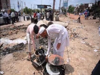 amid violence in Haryana mob attacks meat shop in Bhiwadi 11 held | राजस्थानः भिवाड़ी में मीट की दुकान पर हमला करने के मामले में 11 लोग गिरफ्तार, हरियाणा में हिंसा के बीच भीड़ ने किया था अटैक