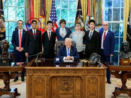 Who Is Agastya Goel? Indian-Origin Teen Makes History At US Physics Olympiad, Meets Trump | Agastya Goel: कौन हैं अगस्त्य गोयल? भारतीय मूल के इस युवा ने अमेरिकी भौतिकी ओलंपियाड में रचा इतिहास, ट्रंप से की मुलाकात Who Is Agastya Goel? Indian-Origin Teen Makes History At US Physics Olympiad, Meets Trump | Agastya Goel: कौन हैं अगस्त्य गोयल? भारतीय मूल के इस युवा ने अमेरिकी भौतिकी ओलंपियाड में रचा इतिहास, ट्रंप से की मुलाकात