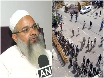 law order failure led Jahangirpuri violence Maulana Mahmood Madani said arrest who make provocative slogans show weapons new delhi | कानून-व्यवस्था की विफलता से हुई जहांगीरपुरी हिंसा- बोलें मौलाना महमूद मदनी, कहा भड़काऊ नारे और हथियारों के प्रदर्शन करने वाले की हो गिरफ्तारी