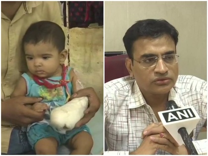 Ahmedabad: nurse chopped off thumb of the child, RMO says by mistake part of thumb was injured | गुजरात: नर्स पर बच्ची का अंगूठा काटने का आरोप, चिकित्सा अधिकारी ने कहा- गलती से जख्मी हुआ, टांके लगाकर जोड़ दिया