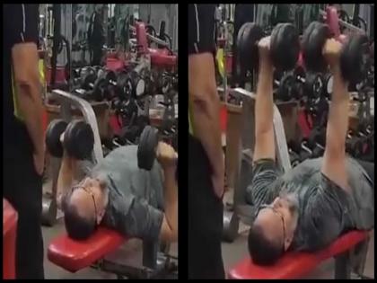 AIMIM Asaduddin Owaisi seen sweating gym amidst campaign against UCC different cities country video | AIMIM: देश के अलग-अलग शहरों में यूसीसी के खिलाफ अभियान के बीच जिम में पसीना बहाते दिखे असदुद्दीन ओवैसी, वायरल हुआ वीडियो AIMIM Asaduddin Owaisi seen sweating gym amidst campaign against UCC different cities country video | AIMIM: देश के अलग-अलग शहरों में यूसीसी के खिलाफ अभियान के बीच जिम में पसीना बहाते दिखे असदुद्दीन ओवैसी, वायरल हुआ वीडियो