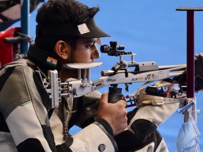 Aishwary Pratap Singh Tomar 21 years old wins gold medal ISSF World Cup in Changwon beat Hungary’s Zalan Peklar 16-12 | ISSF Shooting World Cup: हंगरी के पेकलर को 16-12 से पछाड़कर ऐश्वर्य ने विश्व कप में स्वर्ण पदक अपने नाम किया, तालिका में भारत नंबर एक