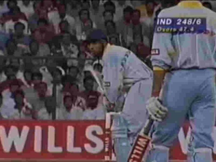 Ajay Jadeja Turns 47, A batsman who slaughtered Waqar Younis bowling in 1996 world cup | Happy B'day अजय जडेजाः 96 वर्ल्ड कप में उड़ाई थी वकार यूनिस की धज्जियां, 2 ओवर में ठोक दिए थे 40 रन