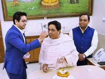 UP: All is well between Mayawati and Akash in BSP, Akash has been made the chief national coordinator | UP: बसपा में मायावती और आकाश में हुआ ऑल इज वेल, आकाश को बनाया गया मुख्य नेशनल कोऑर्डिनेटर UP: All is well between Mayawati and Akash in BSP, Akash has been made the chief national coordinator | UP: बसपा में मायावती और आकाश में हुआ ऑल इज वेल, आकाश को बनाया गया मुख्य नेशनल कोऑर्डिनेटर