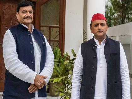 Shivpal Yadav, saddened by Akhilesh Yadav, remembered Hanuman, said - Lord Ram won the battle of Lanka by relying on Hanuman | भतीजे अखिलेश यादव की महफिल में बेगाने हुए चाचा शिवपाल यादव को याद आये हनुमान, बोले- भगवान राम ने हनुमान के भरोसे ही जीता था लंका का युद्ध Shivpal Yadav, saddened by Akhilesh Yadav, remembered Hanuman, said - Lord Ram won the battle of Lanka by relying on Hanuman | भतीजे अखिलेश यादव की महफिल में बेगाने हुए चाचा शिवपाल यादव को याद आये हनुमान, बोले- भगवान राम ने हनुमान के भरोसे ही जीता था लंका का युद्ध