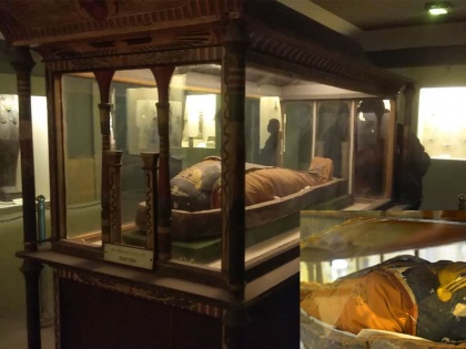 Ancient Mummy saved in Jaipur from museum’s basement after heavy rain | भारी बारिश से जयपुर के अल्बर्ट हॉल संग्रहालय में रखी ममी भी खतरे में