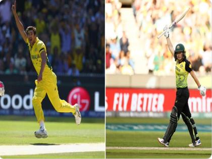 ICC Womens T20 World Cup 2020, India Women vs Australia Women: Alyssa Healy scores 30 ball fifty in final, Mitchell Starc shone in 2015 WC semi final | INDW vs AUSW: पति ने भारत के खिलाफ 2015 WC सेमीफाइनल में गेंद से किया था कमाल, अब पत्नी ने फाइनल में ठोके 39 गेंदों में 75 रन