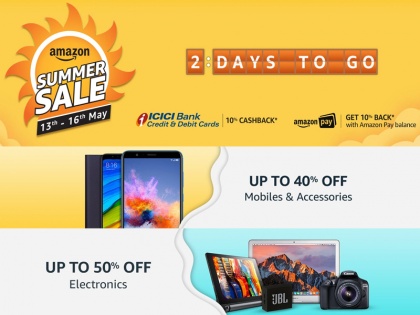 Amazon Summer Sale to take on Flipkart's Big Shopping Days sale; grab up to 40% off on mobiles, accessories | Flipkart सेल को टक्कर देगा Amazon Summer Sale, मिलेगा 80 फीसदी तक का डिस्काउंट और कैशबैक