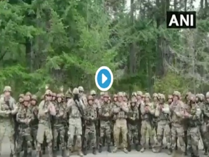 American soldiers sing and dance on the Assam Regiment's marching song ‘Badluram ka badan zameen ke neeche hai | 'बदलूराम का बदन जमीन के नीचे हैं' असम रेजिमेंट के मार्चिंग गाने पर जब झूम उठे अमेरिकी सैनिक, बड़ा ही दिलचस्प है गाना और उसकी कहानी