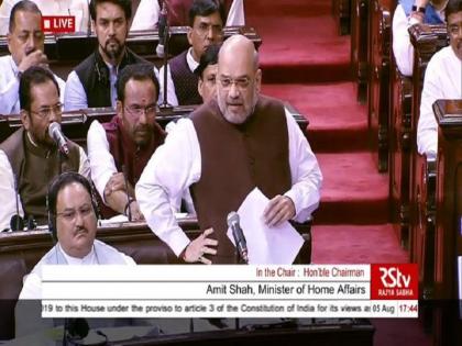 HM Amit Shah responds to opposition on revocation of Article 370 in Rajya Sabha | अमित शाह का विपक्ष पर निशाना, 'ये हो हल्ला 370 हटने पर नहीं बल्कि राष्ट्रपति के आदेश के बाद शुरू हुई भ्रष्टाचार जांच के लिए है'
