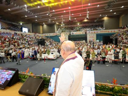 Amit Shah said in Dehri Can't they sleep without going abroad Rahul Gandhi Tejashwi Yadav taking out 'Save the Infiltrators Yatra' | उन्हें बिना विदेश जाए नींद नहीं आती?, डेहरी में अमित शाह बोले-‘घुसपैठिए बचाओ यात्रा’ निकाल रहे थे राहुल गांधी-तेजस्वी यादव