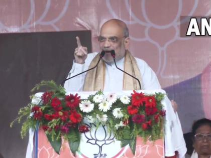 watch Lakhisarai Home Minister Amit Shah attack nitrish kumar Paltu babu Nitish Kumar was asking what was done by the Centre in nine years see video | लखीसरायः पलटू बाबू नीतीश कुमार पूछ रहे थे कि नौ साल में केंद्र ने क्या किया!, शाह ने कहा- सर्जिकल और एयर स्ट्राइक कर पाकिस्तान के घर में घुसकर मारा