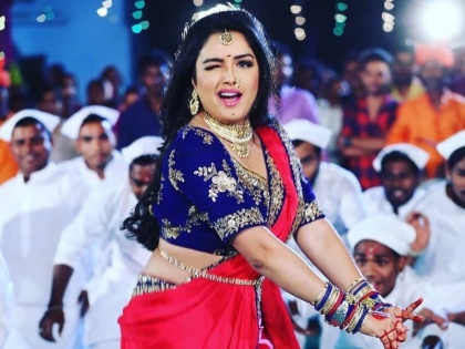 Amrapali Dubey hot bhojpuri actress Amrapali Tohare Khatir on youtube trending Amrapali Dubey hot bhojpuri songs | फिर चला आम्रपाली दूबे की हॉटनेस का जादू, इस गाने ने यू-ट्यूब पर लगा दी आग 12 मिलियन पहुंच चुके हैं व्यूज
