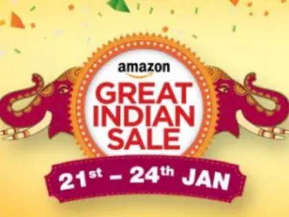 Amazon Great Indian Sale: Amazon Sale will get 80 percent discount, biggest sale of the year will start from January 21 | Amazon Great Indian Sale 2020: अमेजन सेल में मिलेगा 80 प्रतिशत तक डिस्काउंट, 21 जनवरी से शुरू होगी साल की सबसे बड़ी सेल