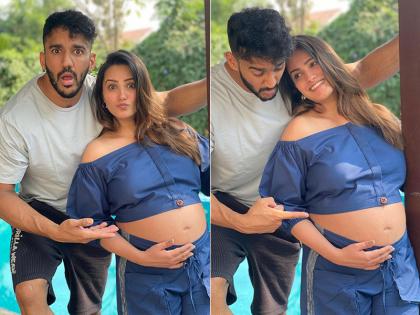 अनीता हसनंदानी ने फ्लॉन्ट किया बेबी बंप, पति रोहित रेड्डी संग शेयर की तस्वीरें