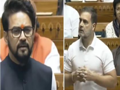 'Jiski Jaat Ka Pata Nahi...': Anurag Thakur's Veiled Attack On Rahul Gandhi Over Caste Census Sparks Uproar In Parliament | 'जिसकी जात का पता नहीं...': जातीय जनगणना को लेकर राहुल गांधी पर अनुराग ठाकुर का परोक्ष हमला, संसद में हंगामा, देखें VIDEO