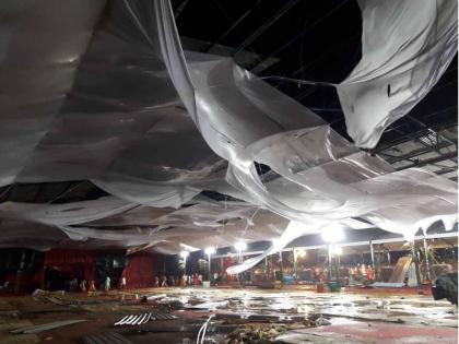 AP Rama Navami 4 people dead approximately 30 injured after heavy rain and hailstorm in Kadapa | रामनवमी उत्सवः आंध्र में आंधी की तबाही से 4 लोगों की मौत और 30 घायल, CM चंद्रबाबू नायडू बाल-बाल बचे