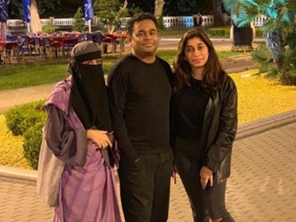 AR Rahman defends daughter Khatija says he wear burqa too | बुर्का पहनने पर बेटी के सपोर्ट में उतरे ए आर रहमान, कहा- 'अगर पुरुष बुर्का पहनता तो मैं जरूर...