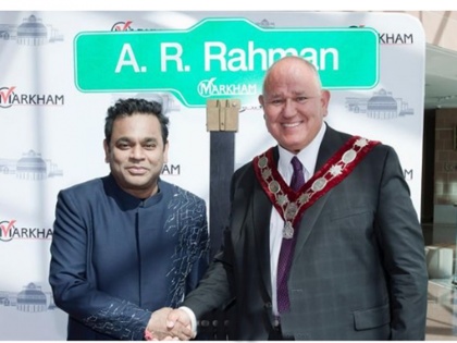 Canada City of Markham honours music maestro AR Rahman by naming a street after him. | कनाडा के मार्खम शहर ने एआर रहमान के नाम पर रखा सड़क का नाम, सम्मान के प्रति संगीतकार ने जताया आभार