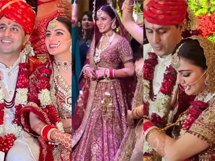 TV actress married a government officer, picture went viral on social media | टीवी की इस एक्ट्रेस ने की सरकारी अफसर से शादी, सोशल मीडिया पर तस्वीर हुई वायरल