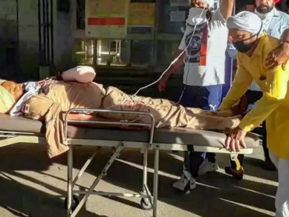 Punjab: New video of Bahadur ASI Harjit Singh injured in Nihangas attack surfaced, watch video | पंजाब: निहंगों के हमले में घायल बहादुर ASI हरजीत सिंह का नया वीडियो आया सामने, देखें वीडियो