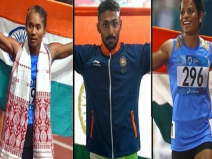 asian games 2018 hima das dutee chand and muhammed anas wins silver for india | एशियन गेम्स: एथलेटिक्स में भारत का दमदार प्रदर्शन, हिमा दास सहित मोहम्मद अनस और दुती ने जीता सिल्वर