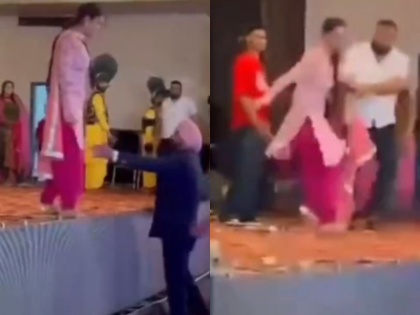 VIDEO drunk police head constable misbehaved with the dancer Punjab police register case against 3 accused | VIDEO: "मैं बाल-बाल बची", नशे में धुत्त पुलिस हेड कॉन्सटेबल ने डांसर से किया दुर्व्यवहार, पुलिस ने 3 को किया गिरफ्तार