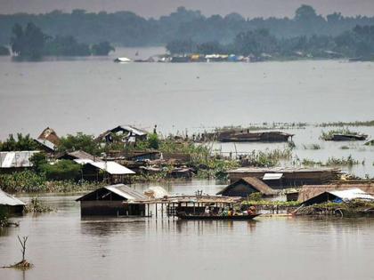 Assam floods: 27.64 lakh people affected in 26 districts, total 105 deaths | असम बाढ़: 26 जिलों के 27.64 लाख लोग प्रभावित, कुल 105 लोगों की मौत