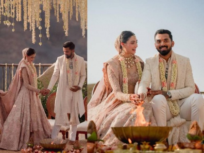 Athiya Shetty wedding lehenga took 10 thousand hours to make | 10 हजार घंटों में बना आथिया शेट्टी का शादी का लहंगा, जानिए किस फैशन डिजाइनर ने किया तैयार