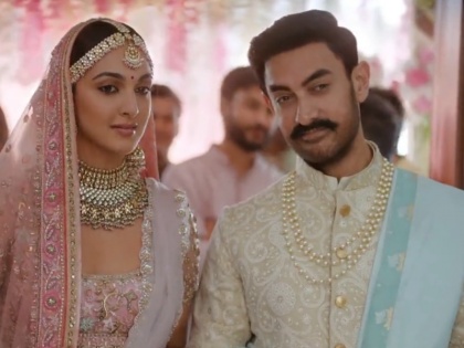 Aamir Khan kiara advani ad AU Small Finance Bank narottam mishra vivek ranjan agnihotri reaction | विज्ञापन में शादी की परंपरा के विपरीत प्रथा देख आमिर खान पर भड़के एमपी के मंत्री, फिल्ममेकर ने भी बैंक को लगाई लताड़