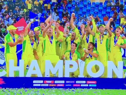 T20 World Cup 2015 Australia became world champion watch video Maxwell's winning four first time  | T20 World Cup: 2015 के बाद विश्व चैम्पियन बना ऑस्ट्रेलिया, मैक्सवेल का विजयी चौका, देखें वीडियो
