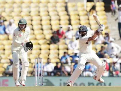 Ind Vs Aus India has a lead of 223 runs in the first innings Akshar and Shami 52 runs for the 9th wicket | Ind Vs Aus: पहली पारी में भारत को 223 रन की बढ़त; अक्षर और शमी ने 9वें विकेट के लिए की इतने रन की साझेदारी