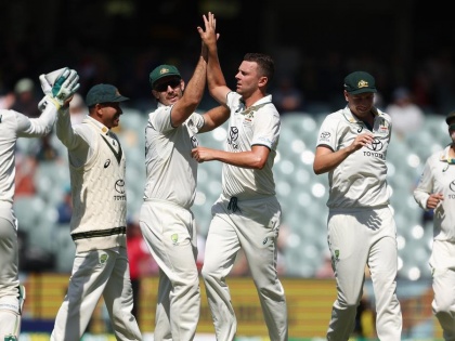 AUS vs WI, First Test wtc point Australia won by 10 wkts Josh Hazlewood 9 wickets Travis Head  Player of the Match Hazlewood leads Australia to huge win over West Indies Kangaroo ahead by 7-05 percentage points in WTC, know status of the table | AUS vs WI, First Test: हेजलवुड का जादू!, वेस्टइंडीज खिलाड़ी नाचे, 9 विकेट झटक ऑस्ट्रेलिया को 10 विकेट से जीत दिलाई, WTC में 7.05 प्रतिशत अंक से आगे कंगारू, जानें तालिका का हाल