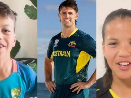 Australia T20 World Cup Squad Big honor late all-rounder Andrew Symonds why son Will and daughter Chole world is saluting Australian team | Australia T20 World Cup Squad: दिवंगत साइमंड्स को बड़ा सम्मान, बेटे विल और बेटी चोले क्यों है चर्चा में, ऑस्ट्रेलिया टीम को दुनिया कर रही सलाम