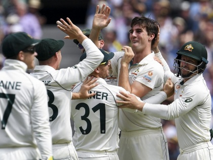 Aus vs NZ, Boxing Day Test: Pat Cummins take 5 wicket, New Zealand collapse to 148 all out against Australia | बॉक्सिंग डे टेस्ट: पैट कमिंस की घातक गेंदबाजी से ऑस्ट्रेलिया ने न्यूजीलैंड को 148 पर समेटा, बनाई 319 रनों की बढ़त