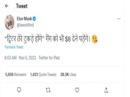 Australian Hindi professor Ian Woolford tweets from elon musk lookalike twitter handle viral news | एलन मस्क नहीं उनके जैसी दिखने वाली आईडी से ऑस्ट्रेलियाई हिन्दी प्रोफेसर कर रहे हैं हिन्दी में ट्वीट जो हो रहे हैं वायरल