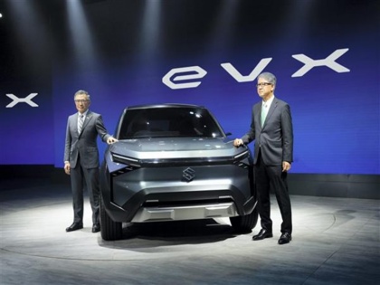 Auto Expo 2023 Suzuki Motor introduced electric concept SUV EVX to the world for the first time | Auto Expo 2023: सुजुकी मोटर ने इलेक्ट्रिक कनसेप्ट एसयूवी ‘EVX’ को पहली बार दुनिया के सामने पेश किया, जानिए कब आएगी बाजार में?