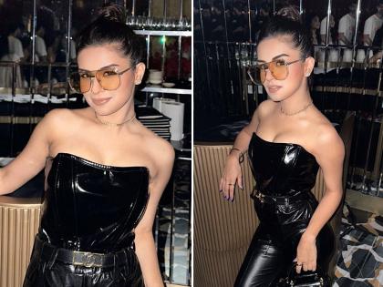 अवनीत कौर ने ब्लैक कलर के टाइट जंपसूट में फ्लॉन्ट किया अपना कर्वी फिगर, बढ़ाया इंटरनेट का पारा